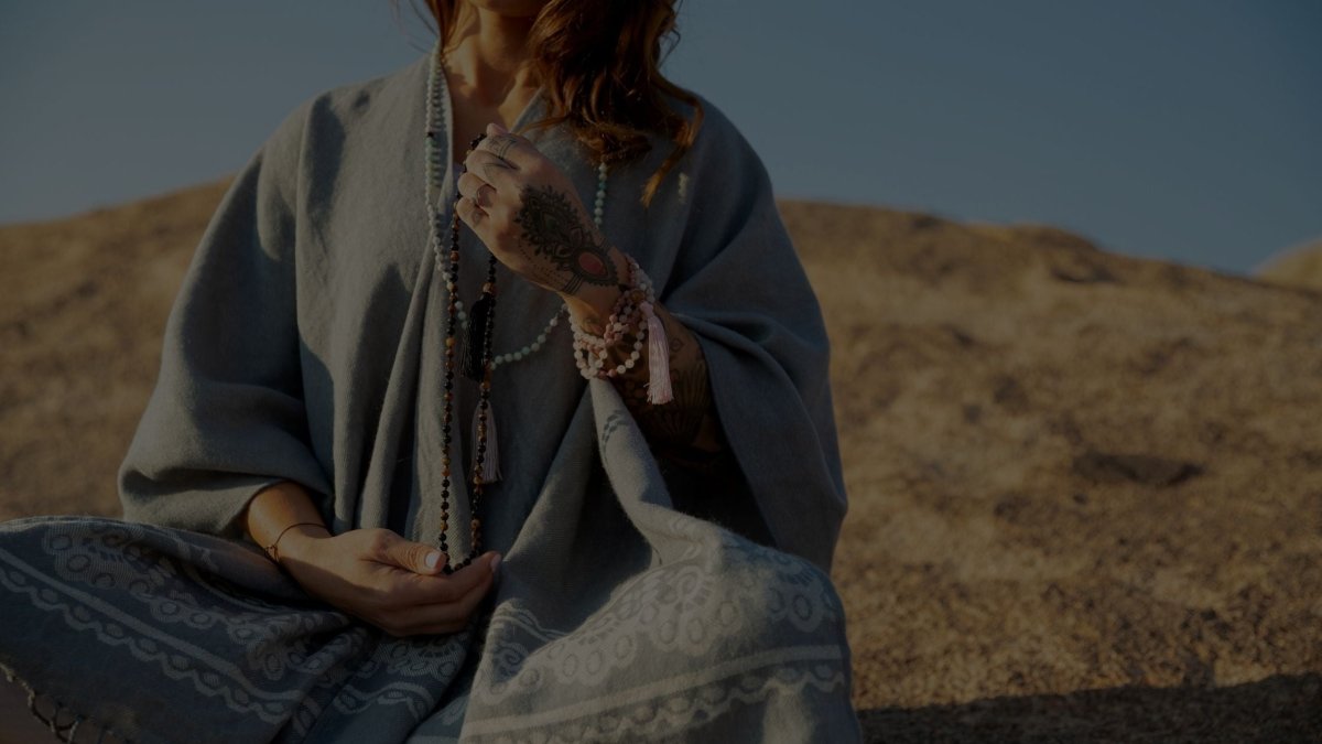 How to meditate with a mala & the powerful benefits of mantra meditation - Mala of Merit™