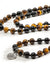 Perseverance - Hand-Knotted 108 Mala Beads Necklace | Tigers Eye & Rainbow Obsidian | Mala of Merit-Mala of Merit™